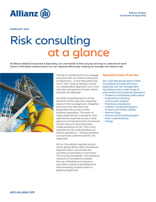 Allianz Risk Consulting at a glance