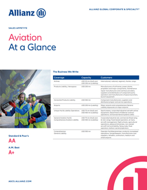 Aviation at a glance