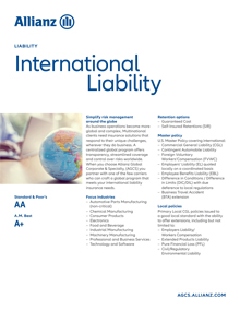 International Liability