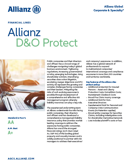 Allianz D&O Protect