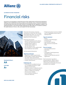 Financial risks
