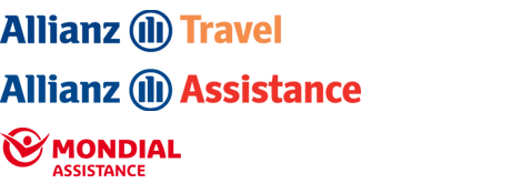 Logos Allianz Travel, Allianz Assistance, Mondial Assistance
