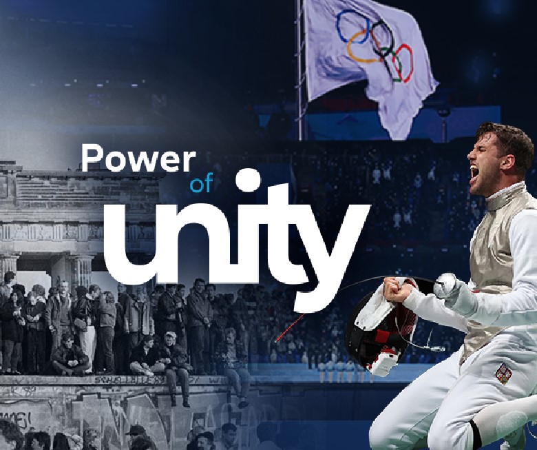 Head of a girl, body in water, about to swim