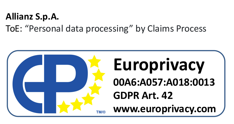 Europrivacy certificate