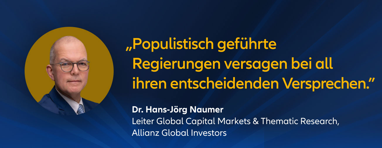 „Was nicht nachhaltig ist, kann nicht aufrechterhalten werden.” Günther Thallinger Mitglied des Vorstands der Allianz SE