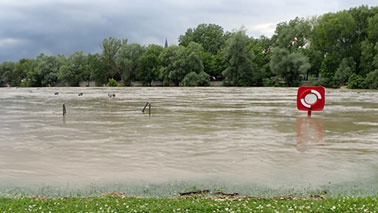 Das Bild des überfluteten Deutschland