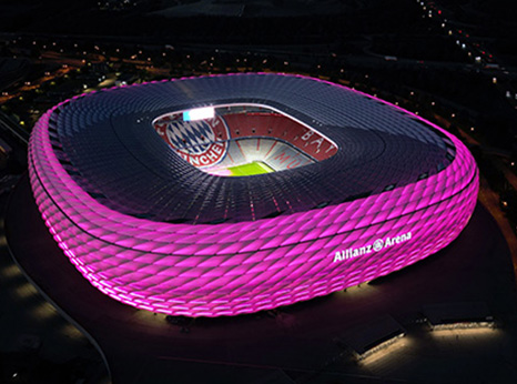 The photograph of Allianz Arena
