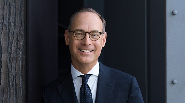 Portrait von Oliver Bäte, Vorsitzender des Vorstands der Allianz SE (CEO)