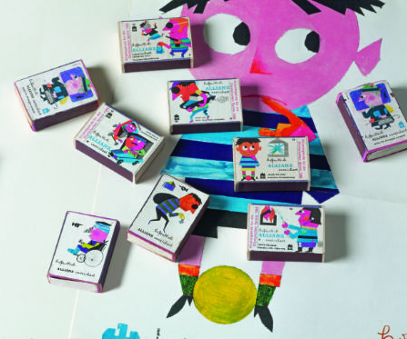 Streichholzschachteln der “Hoffentlich Allianz versichert” - Werbekampagne