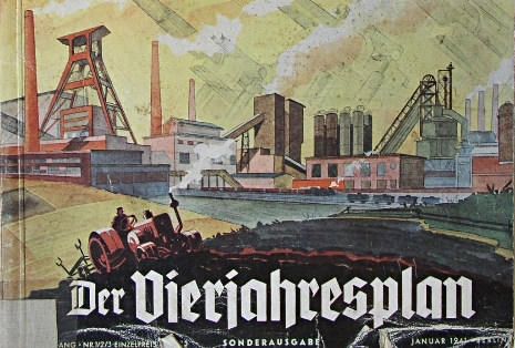 Propaganda-brochure about the armamants and economic policy of Nazi Germany (1942) - bpk/US-Army