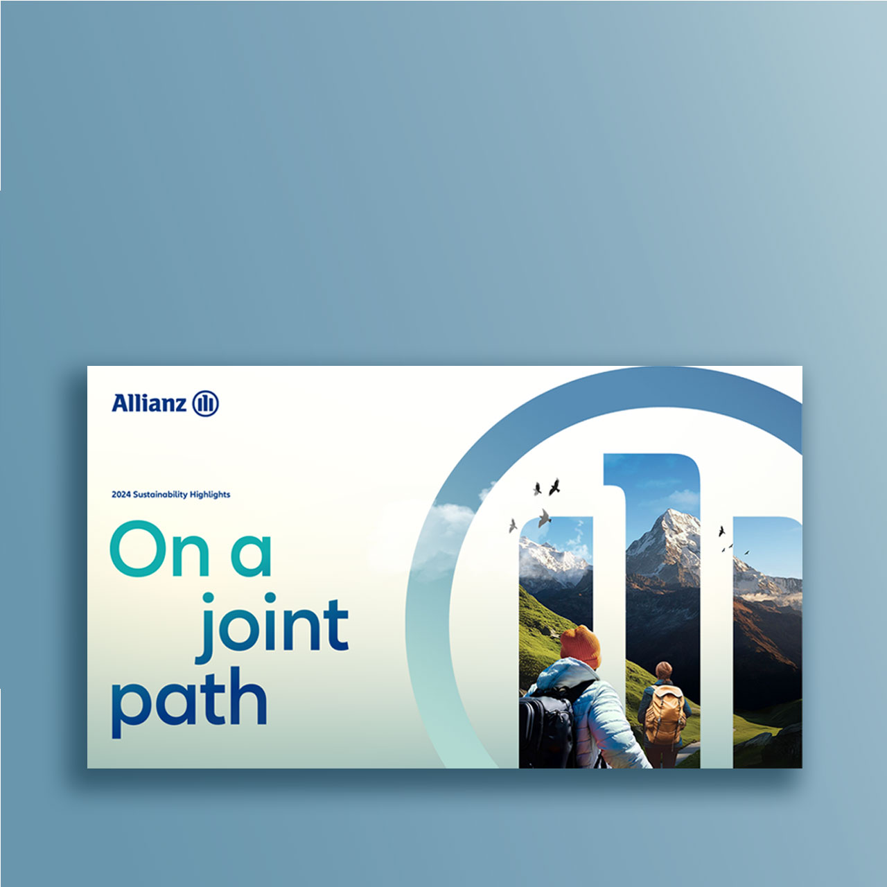 Cover of sustainanbility report 2024