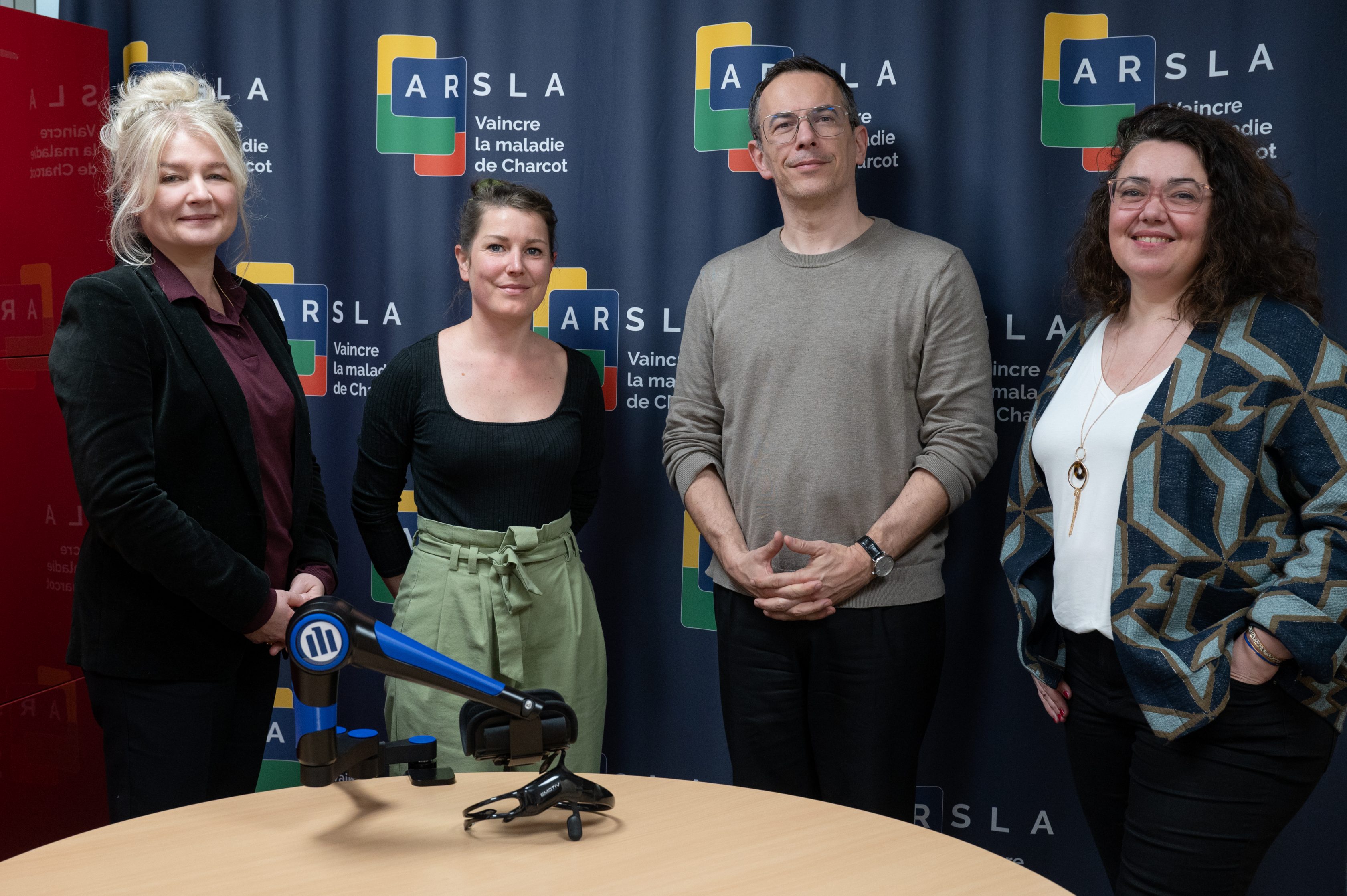 Florence Lecoutre (Board Member Allianz Trade), Olivier Oullier, and Bettina Ramelet and Laura Chevrier from ARSLA