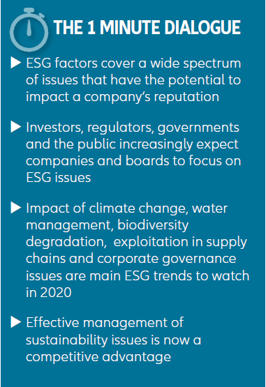 allianz AGCS risk dialogue ESG risks for businesses 