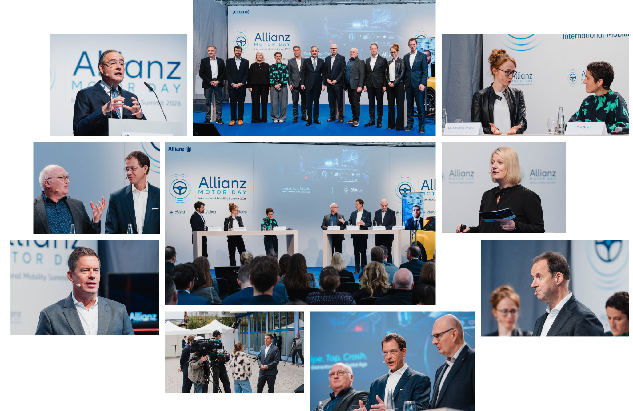 Collage of press images from the Motor Day 2026 event