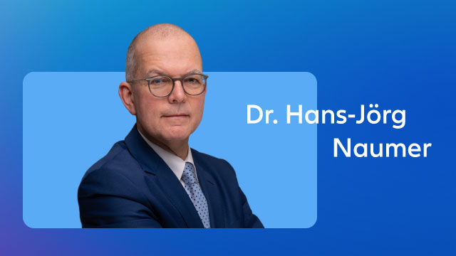 Photograph of Dr. Hans-Jörg Naumer is Head of Global Capital Markets & Thematic Research at Allianz Global Investors