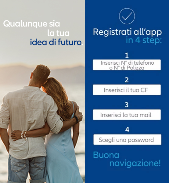 Vivi Ama Proteggi, Registrati all'app