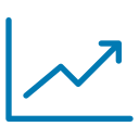 line graph icon
