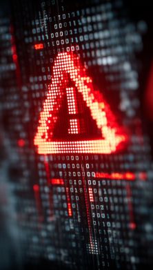 Image of a digital alert sign