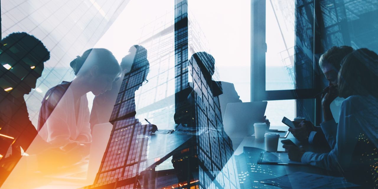 Photo of a group of people in a business meeting