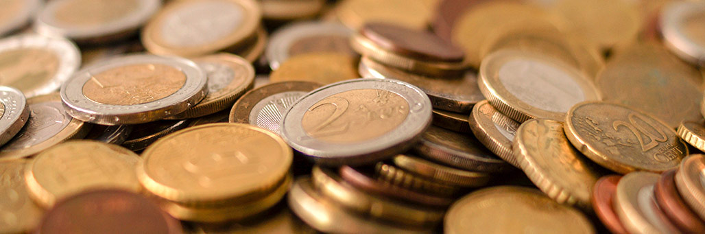 Imagen de monedas de euros
