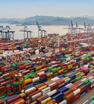 Imagen de aranceles transporte de mercancía