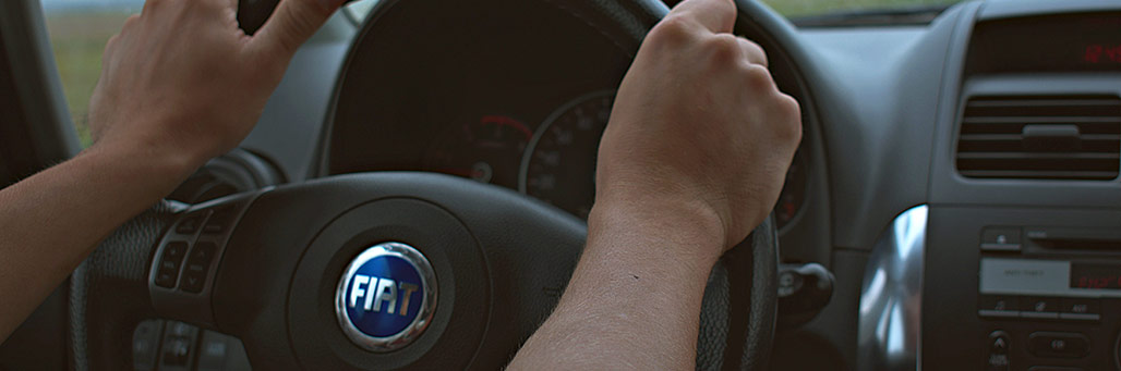 Imagen de una persona conduciendo su coche
