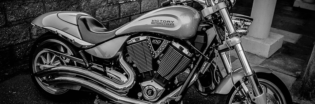 Imagen de una moto clásica